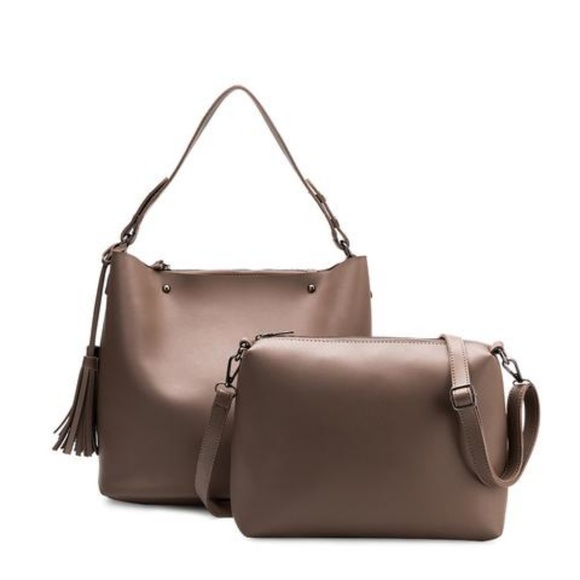 Niccola Taupe Shoulder Bag - Picture 4 of 7
